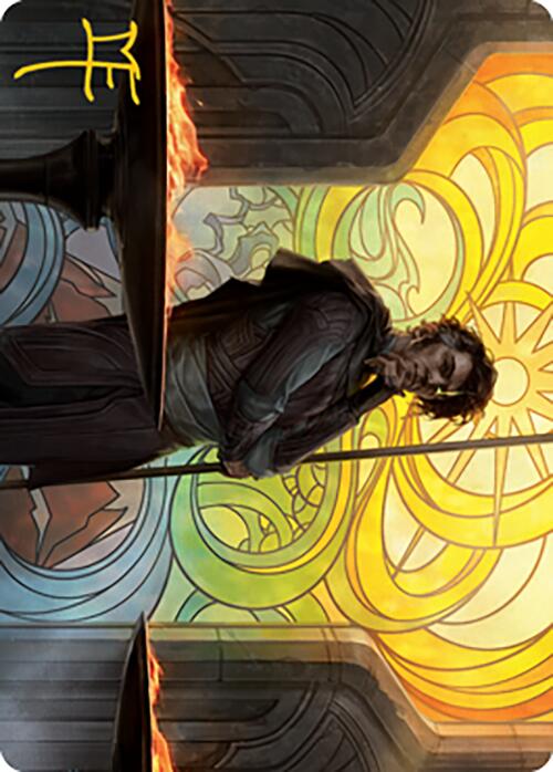 Garth One-Eye Art Card (Gold-Stamped Signature) [Modern Horizons 2 Art Series] | Local Legends