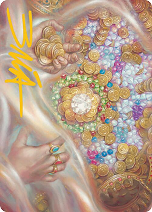 Strike It Rich Art Card (Gold-Stamped Signature) [Modern Horizons 2 Art Series] | Local Legends