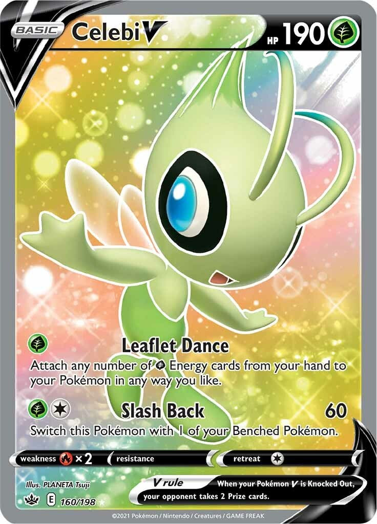 Celebi V (Full Art) | Local Legends