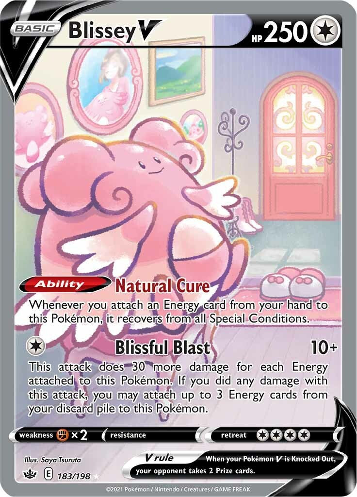 Blissey V (Alternate Full Art) | Local Legends