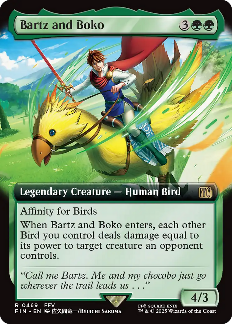 Bartz and Boko (Extended Art) [FINAL FANTASY] | Local Legends