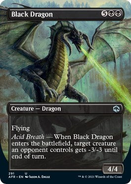 Black Dragon (Borderless) | Local Legends