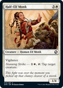 Half-Elf Monk | Local Legends