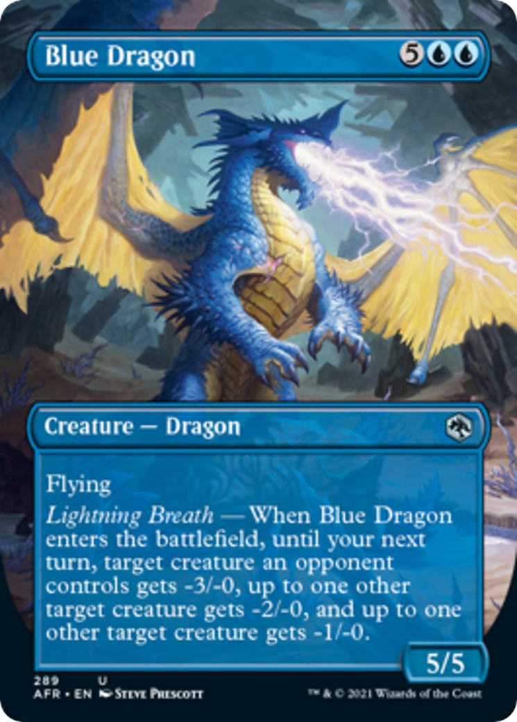 Blue Dragon (Borderless) | Local Legends