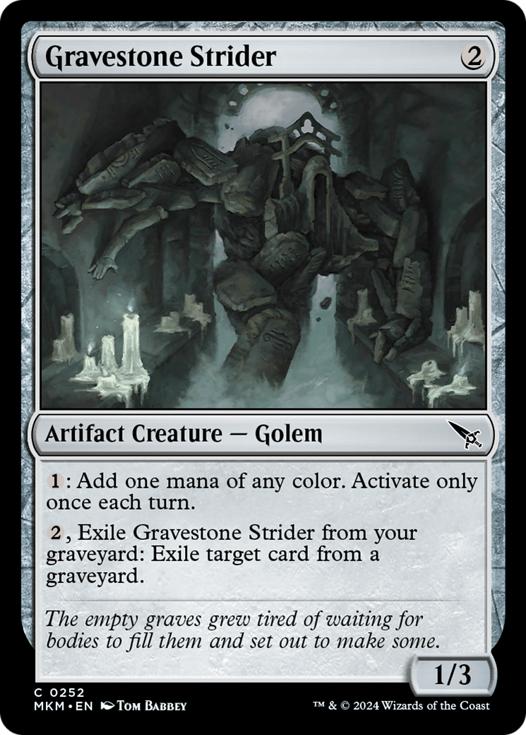 Gravestone Strider [Murders at Karlov Manor] | Local Legends