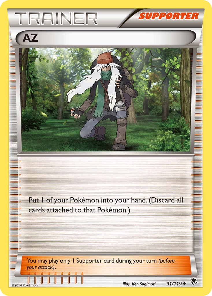 AZ (91/119) [XY: Phantom Forces] | Local Legends