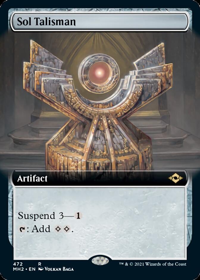 Sol Talisman (Extended Art) [Modern Horizons 2] | Local Legends