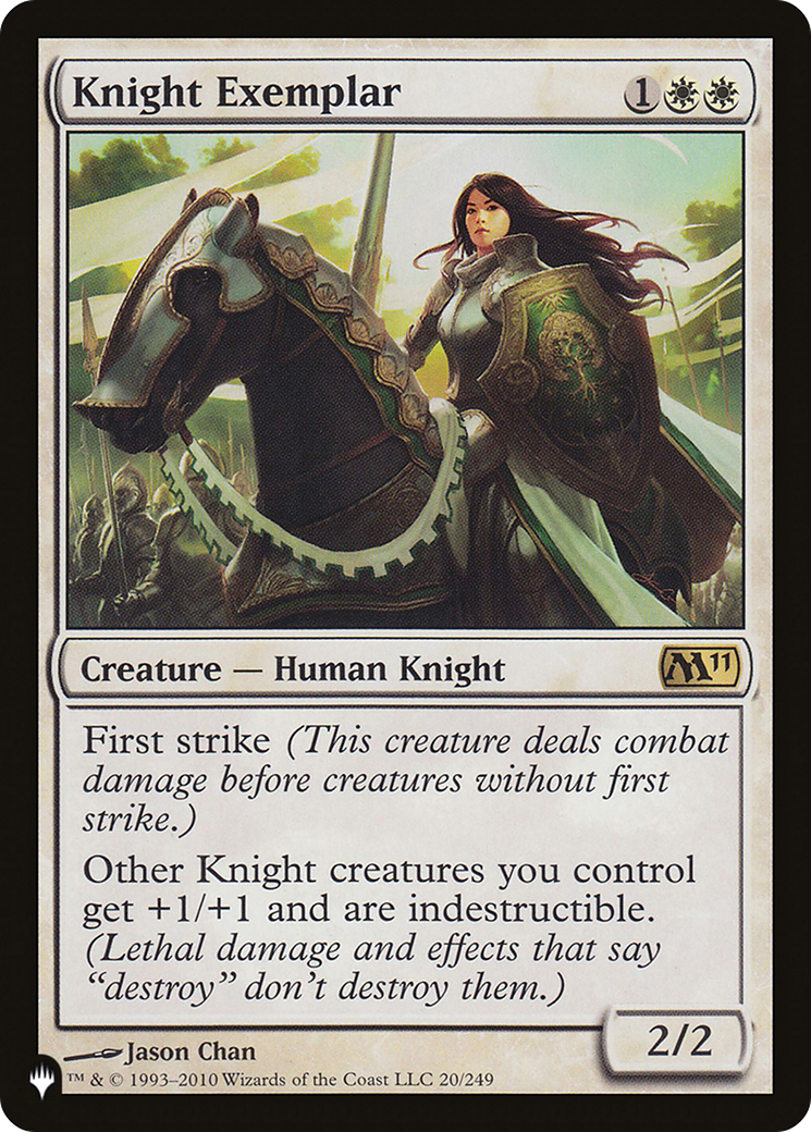 Knight Exemplar (Magic 2011) [The List] | Local Legends
