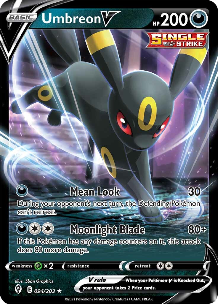 Umbreon V (094/203) [Sword & Shield: Evolving Skies] | Golgari Games