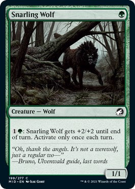 Snarling Wolf | Local Legends