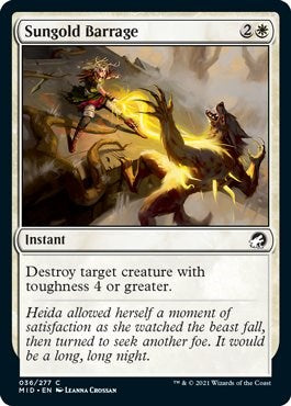 Sungold Barrage | Local Legends