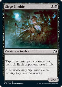 Siege Zombie | Local Legends