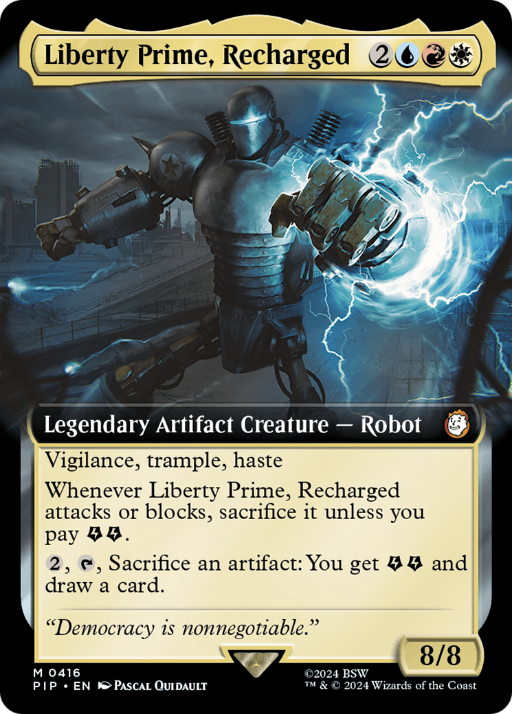 Liberty Prime, Recharged (Extended Art) [Fallout] | Local Legends