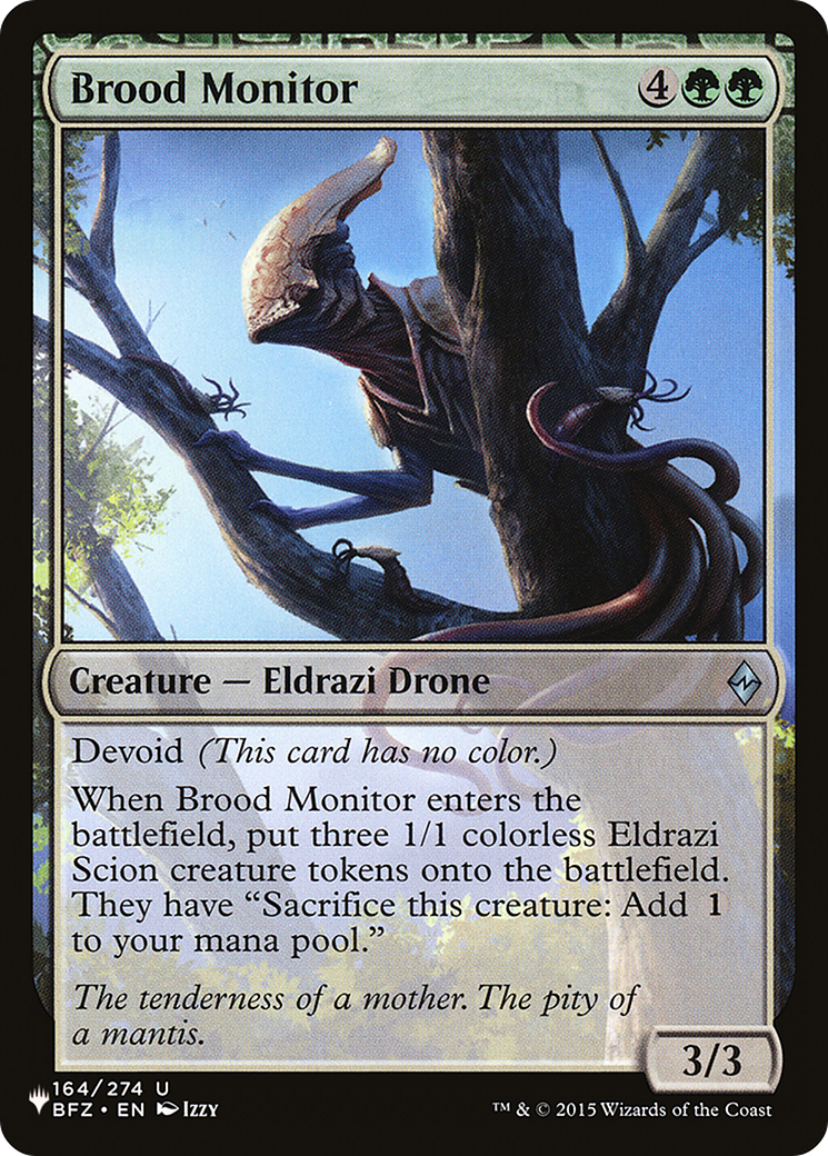Brood Monitor [The List] | Local Legends