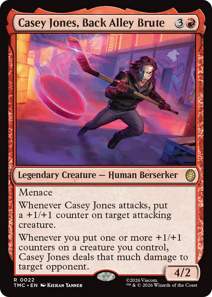 Casey Jones, Back Alley Brute [Teenage Mutant Ninja Turtles Commander] | Local Legends