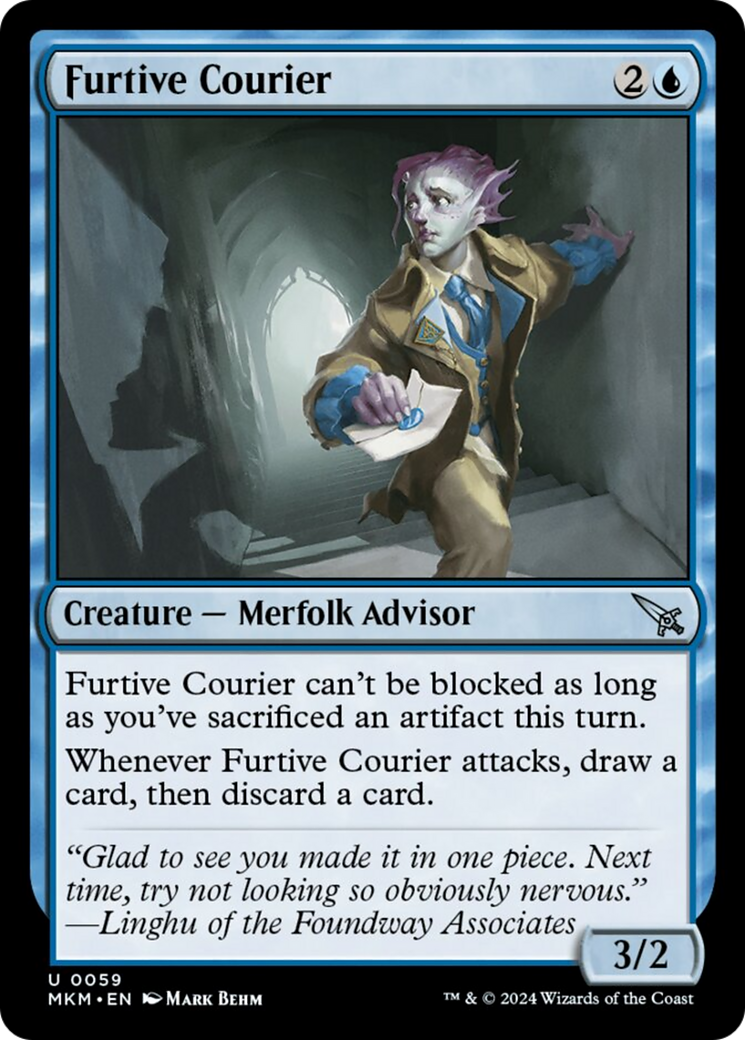Furtive Courier [Murders at Karlov Manor] | Local Legends