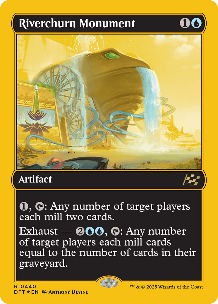 Riverchurn Monument (First-Place Foil) [Aetherdrift] | Local Legends