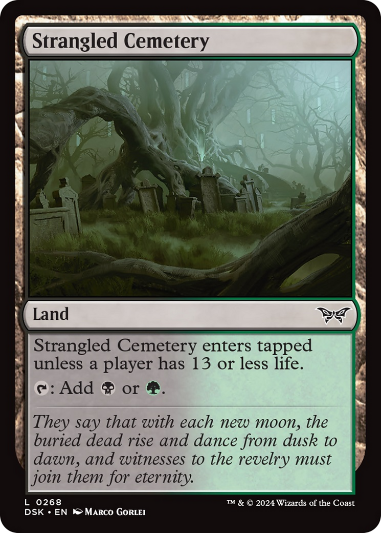 Strangled Cemetery [Duskmourn: House of Horror] | Local Legends