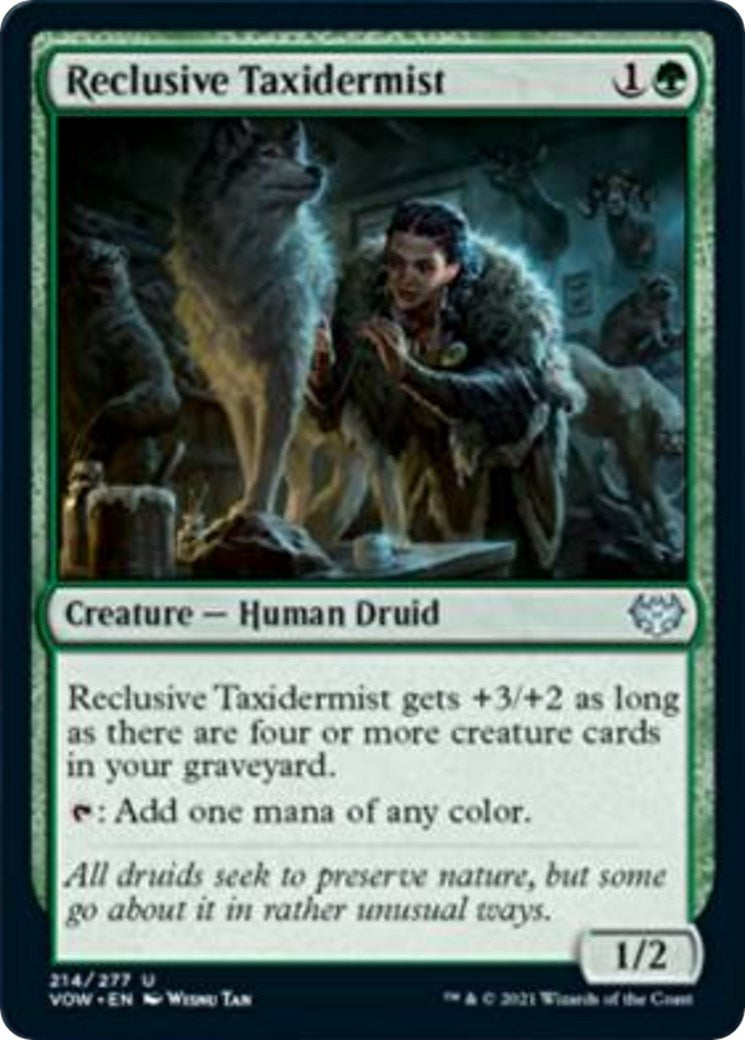 Reclusive Taxidermist | Local Legends