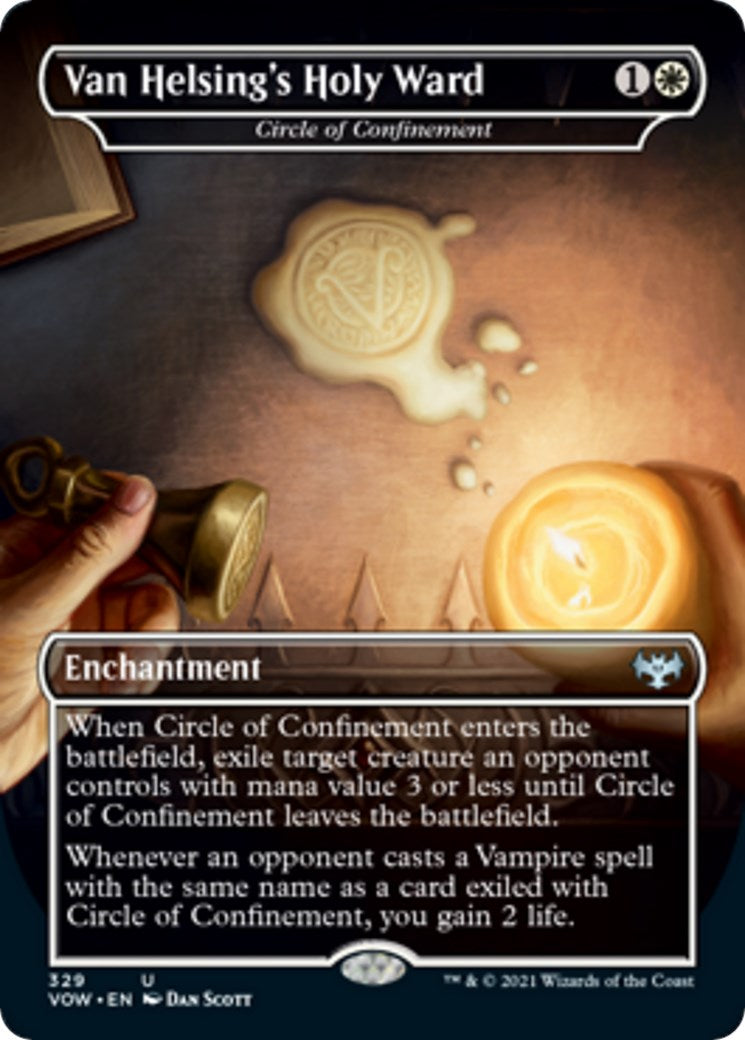 Van Helsing's Holy Ward - Circle of Confinement | Local Legends