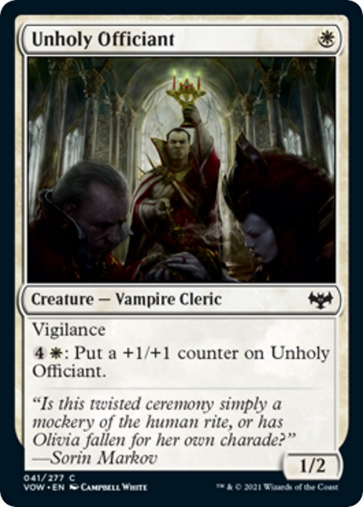 Unholy Officiant | Local Legends