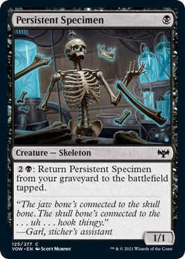 Persistent Specimen | Local Legends