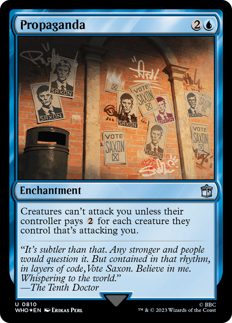 Propaganda (Surge Foil) [Doctor Who] | Local Legends