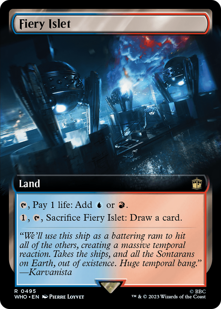 Fiery Islet (Extended Art) [Doctor Who] | Local Legends