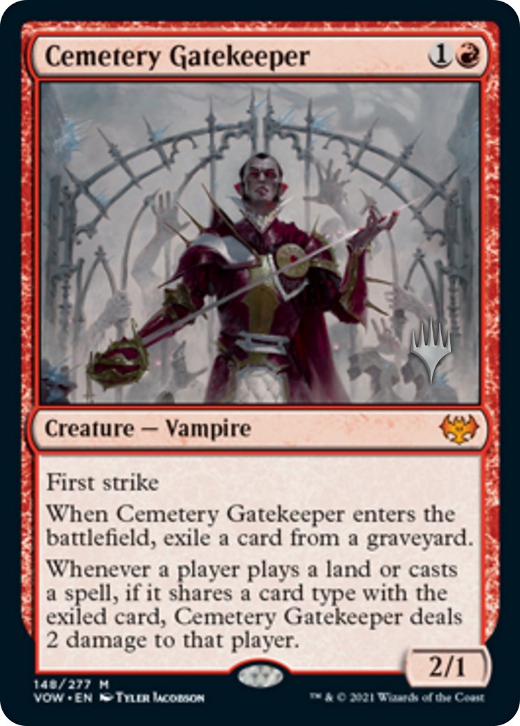 Cemetery Gatekeeper [Aetherdrift Promos] | Local Legends