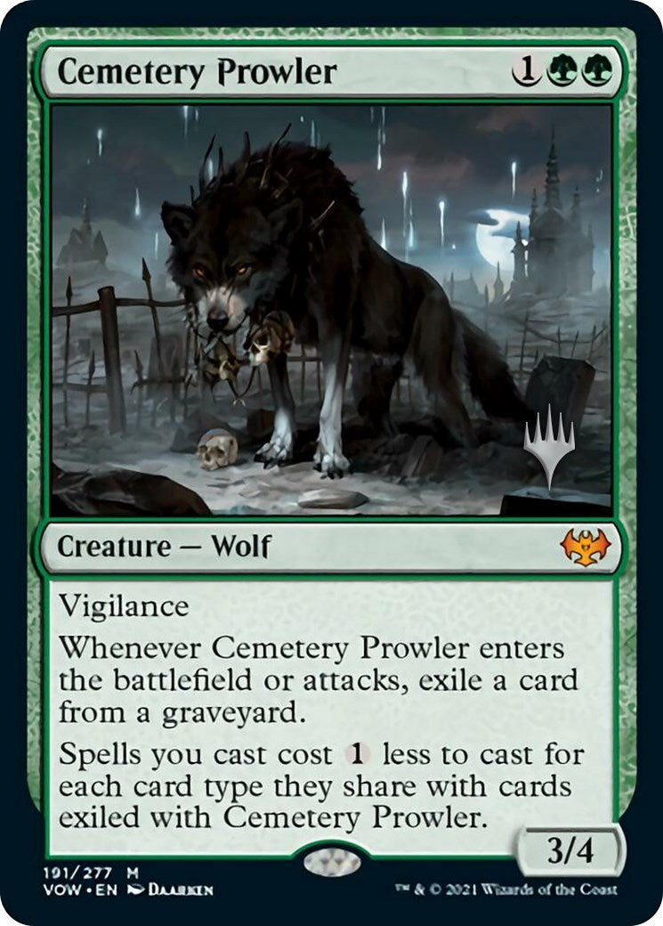 Cemetery Prowler (Promo Pack) [Aetherdrift Promos] | Local Legends