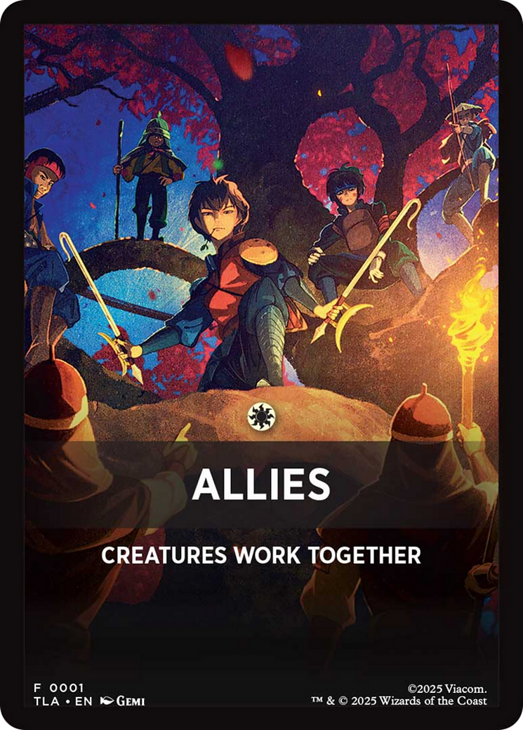 Allies Theme Card [Avatar: The Last Airbender: Eternal-Legal] | Local Legends
