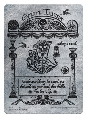 Grim Tutor (Silver Laminate) | Local Legends