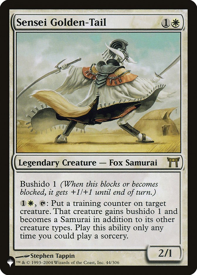 Sensei Golden-Tail [The List] | Local Legends