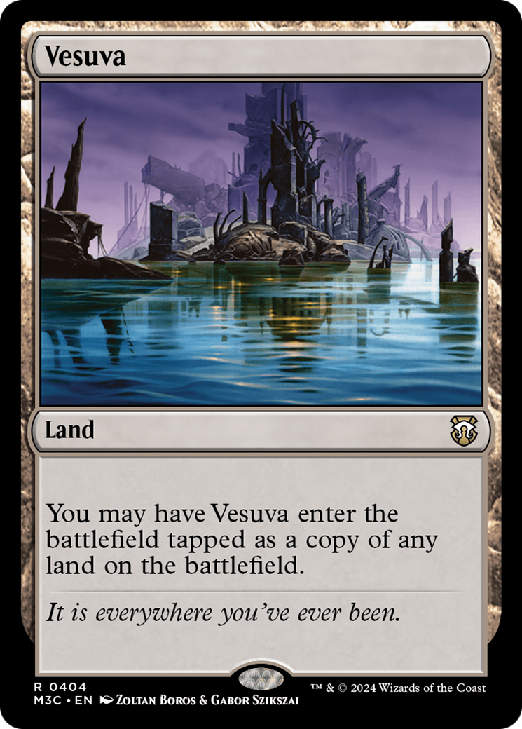 Vesuva (Ripple Foil) [Modern Horizons 3 Commander] | Local Legends