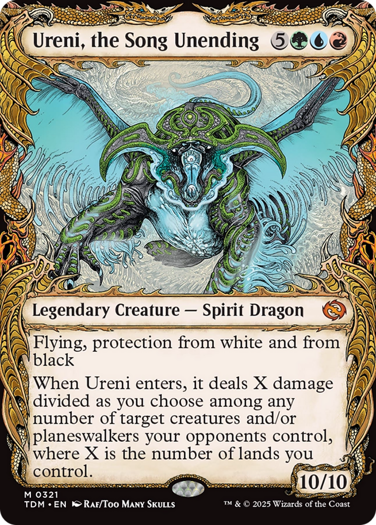 Ureni, the Song Unending (Showcase) [Tarkir: Dragonstorm] | Local Legends