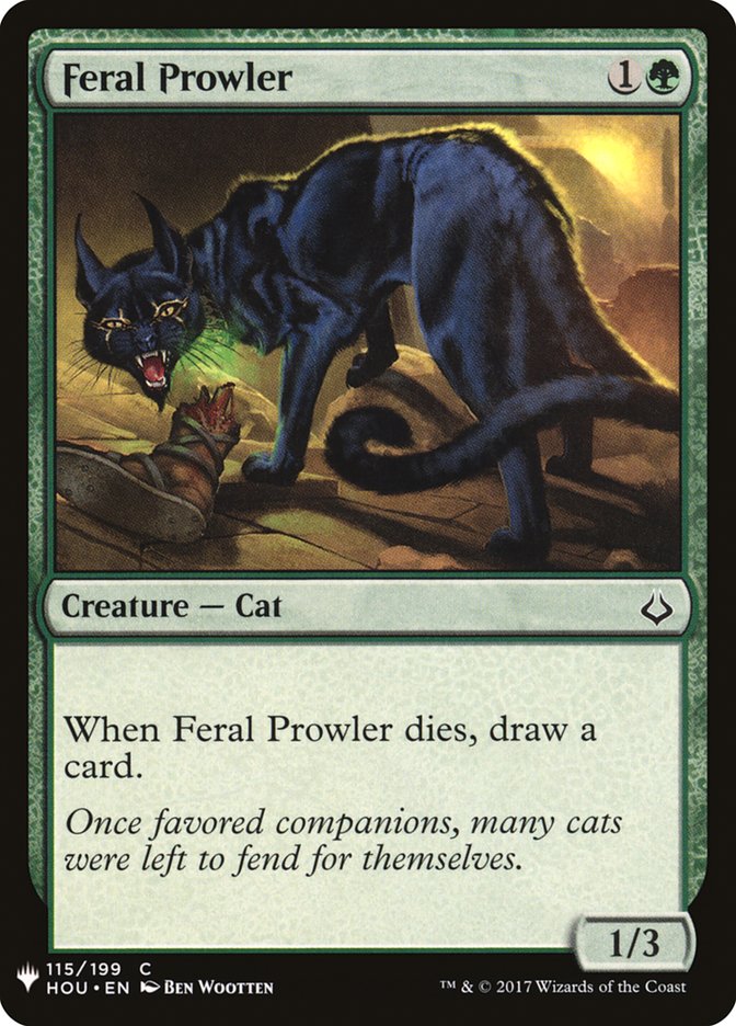 Feral Prowler [Mystery Booster] | Local Legends