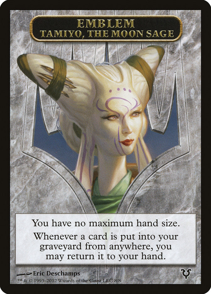 Tamiyo, the Moon Sage Emblem [Avacyn Restored Tokens] | Local Legends