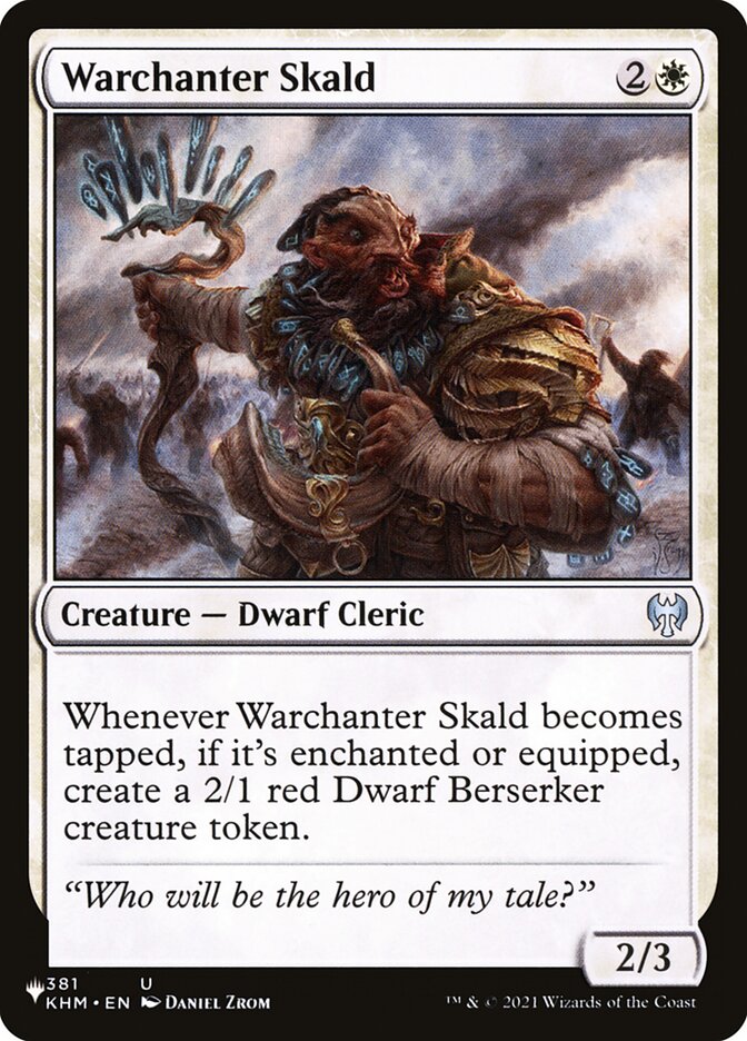 Warchanter Skald [The List] | Local Legends