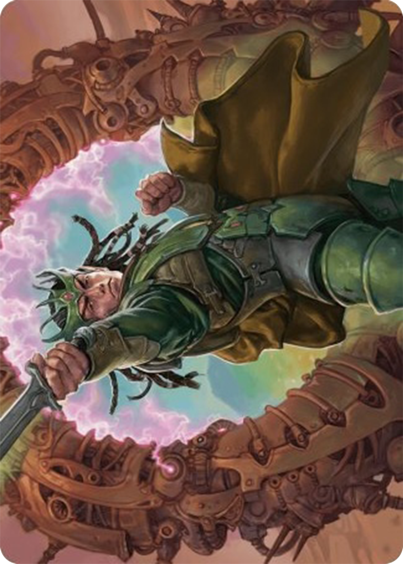Eladamri, Korvecdal Art Card [Modern Horizons 3 Art Series] | Local Legends