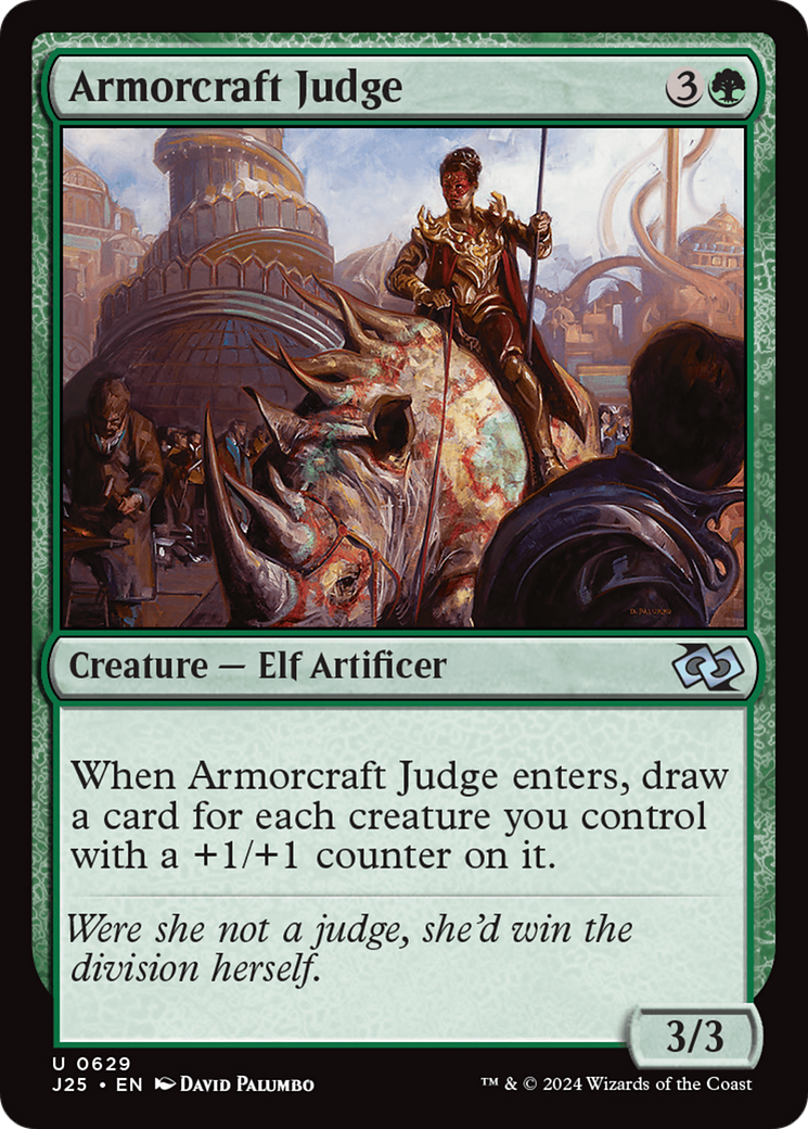 Armorcraft Judge [Foundations Jumpstart] | Golgari Games