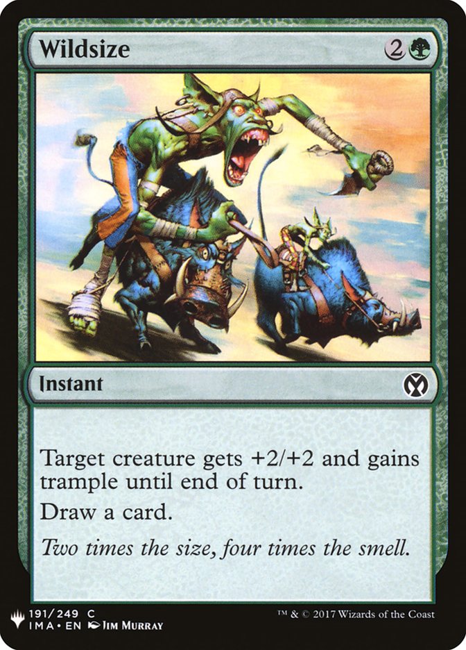 Wildsize [Mystery Booster] | Local Legends