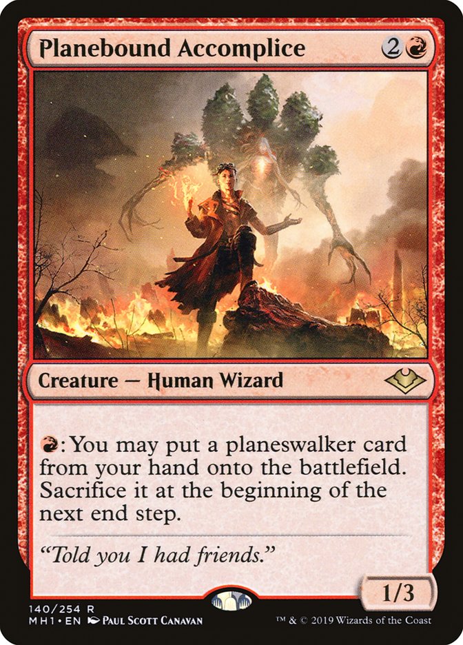 Planebound Accomplice [Modern Horizons] | Local Legends