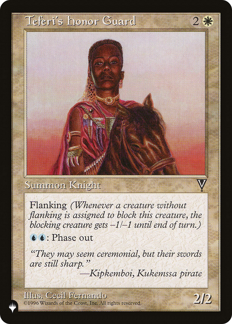 Teferi's Honor Guard [The List] | Local Legends