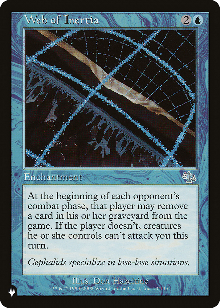 Web of Inertia [The List] | Local Legends