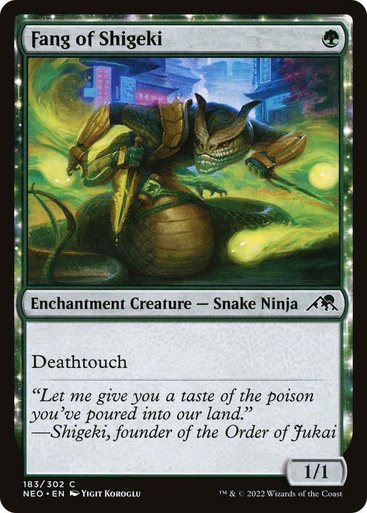 Fang of Shigeki | Local Legends