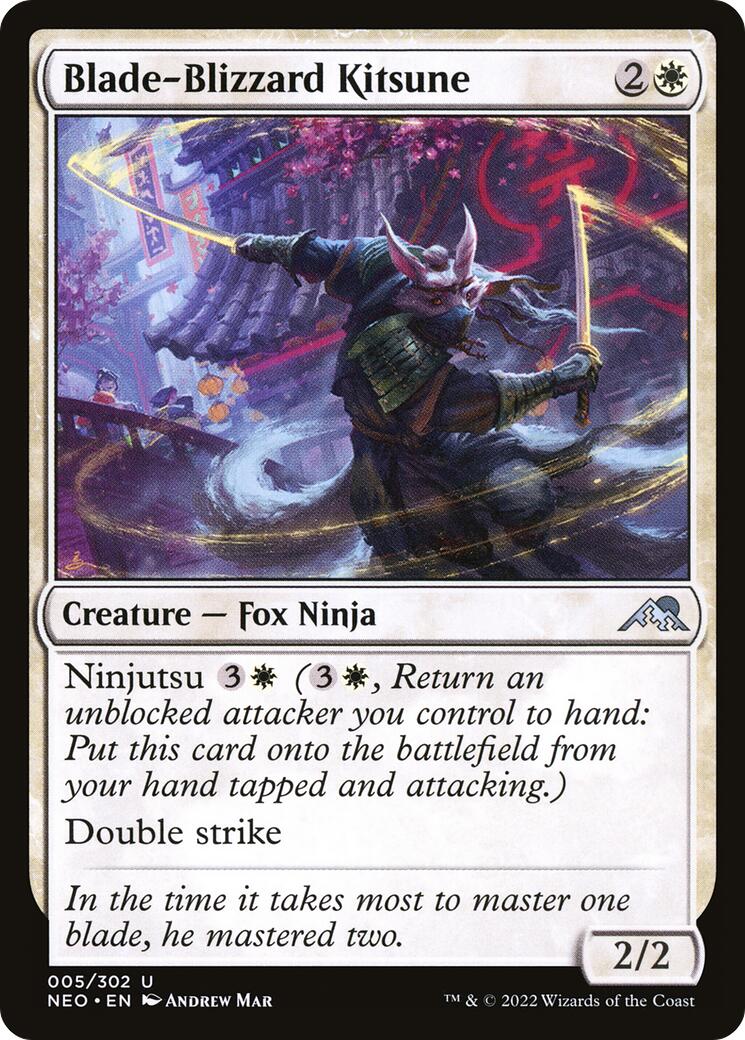 Blade-Blizzard Kitsune | Local Legends