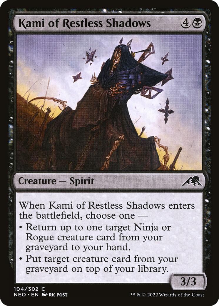 Kami of Restless Shadows | Local Legends