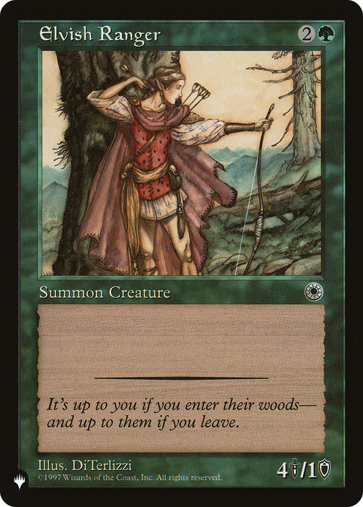Elvish Ranger [The List] | Local Legends
