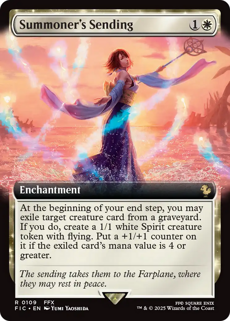 Summoner's Sending (Extended Art) [FINAL FANTASY Commander] | Local Legends