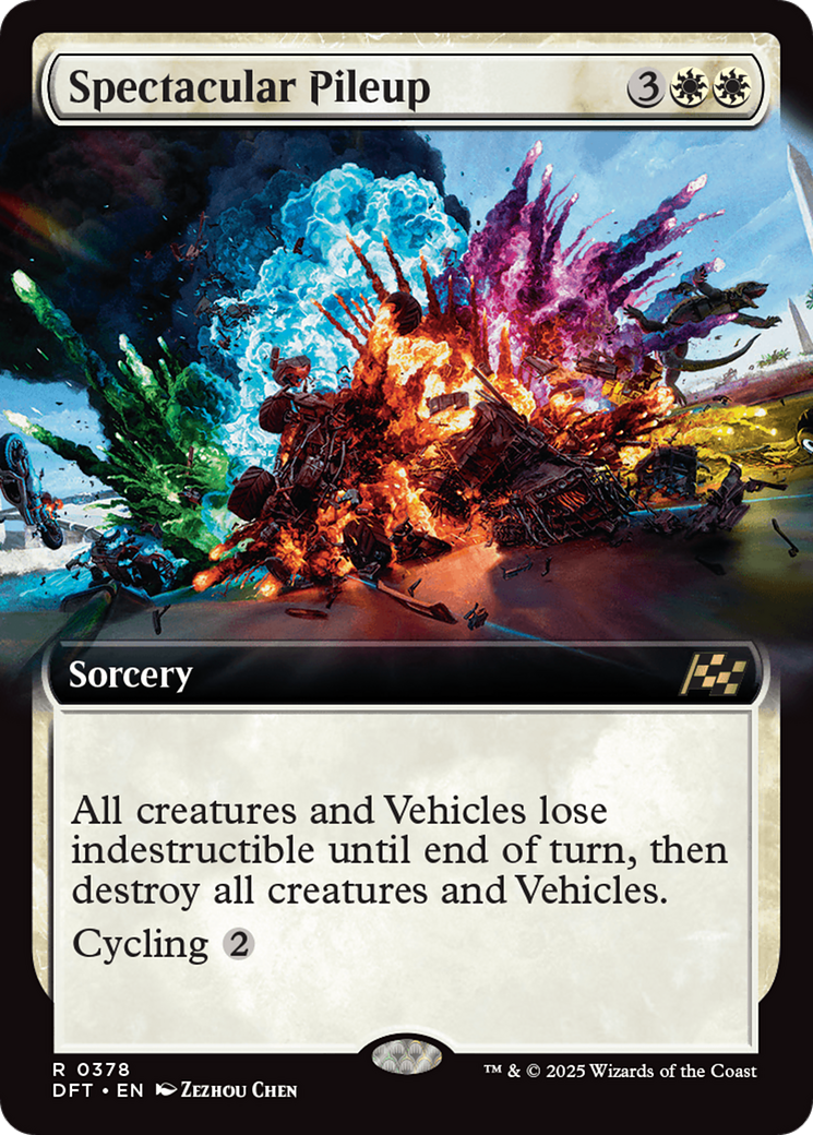 Spectacular Pileup (Extended Art) [Aetherdrift] | Local Legends